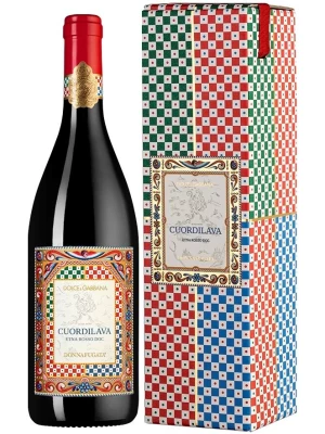 Вино Donnafugata, Cuordilava Etna Rosso DOC, gift box 2020, 0.75 л