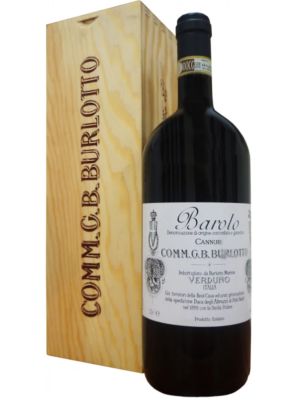 G.B. Burlotto, Cannubi, Barolo DOCG, wooden box