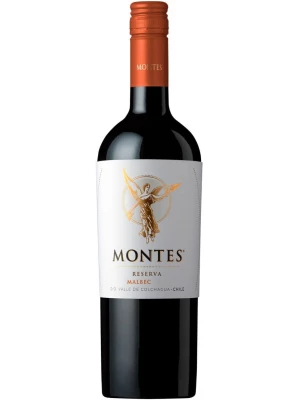 Вино Montes, Reserva Malbec, Valle de Colchagua DO 2019, 0.75 л