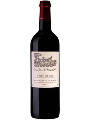 Вино Chateau d'Arvigny, Haut-Medoc AOC Cru Bourgeois 2019, 0.75 л
