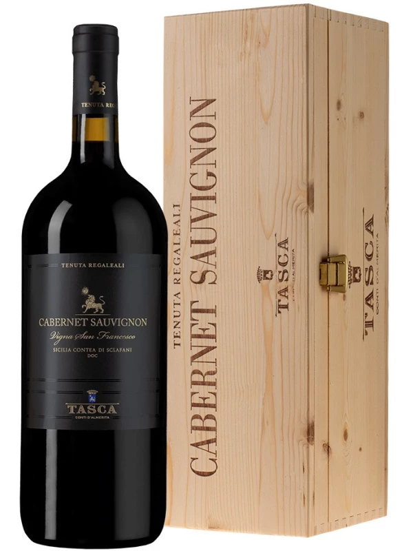 Tasca d'Almerita, Cabernet Sauvignon, wooden box