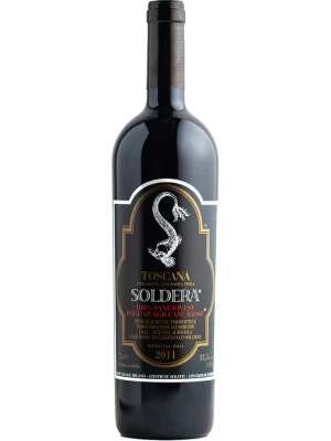 Вино Case Basse, Soldera Sangiovese, Toscana IGT 2011, 0.75 л