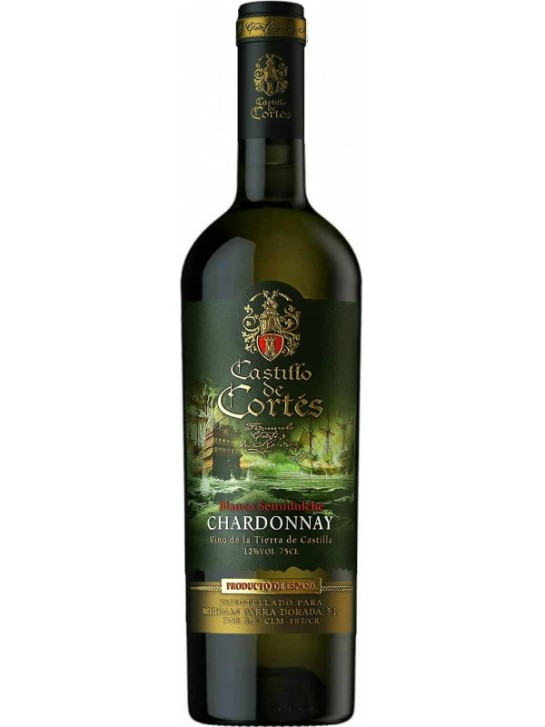 Castillo de Cortes Chardonnay Semidulce, Tierra de Castilla IGP