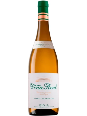 Вино Vina Real, Blanco Fermentado en Barrica, Rioja DOC 2018, 0.75 л