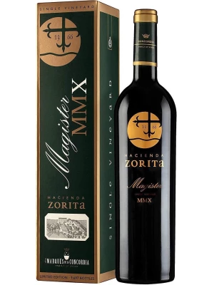 Вино Hacienda Zorita, Magister, Tierra de Castilla y Leon IGP gift box 2016, 0.75 л