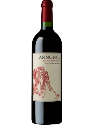 Вино Annonce de Belair-Monange, Saint-Emilion Grand Cru AOC 2018, 0.75 л