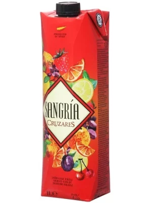 Вино Cruzares Sangria, Tetra Prism 1 л