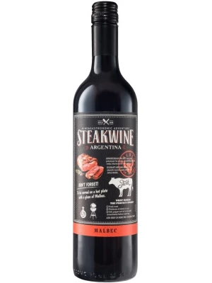 Вино Steakwine Malbec (Black Label) 2020, 0.75 л