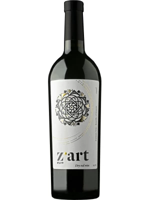 Вино Z'art Red Dry 2019, 0.75 л