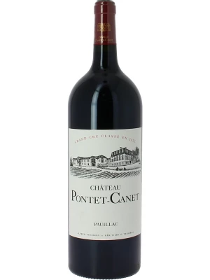 Вино Chateau Pontet-Canet, Pauillac AOC 5-me Grand Cru Classe 2014, 1.5 л