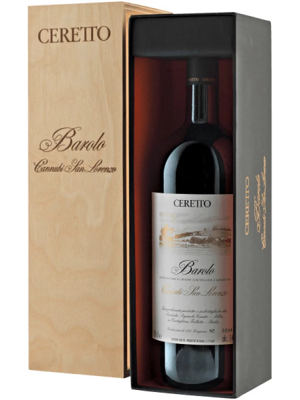 Ceretto, Barolo Cannubi San Lorenzo, gift box