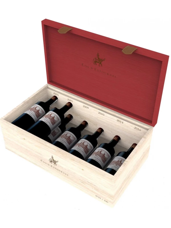 Chateau Cos d'Estournel, Saint-Estephe AOC 2-er Grand Cru Classe, 20th Anniversary, gift set