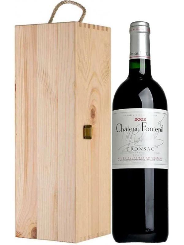 Chateau Fontenil, Fronsac AOC, wooden box