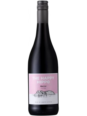 Вино The Happy Hippo Merlot 2021, 0.75 л