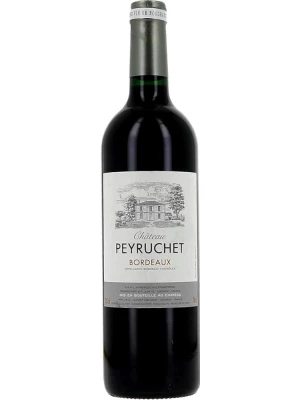 Вино Chateau Peyruchet, Bordeaux AOC Rouge 2016, 0.75 л