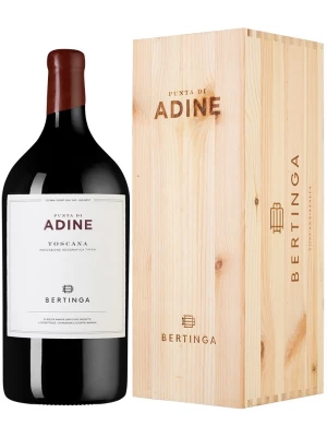 Вино Bertinga, Punta di Adine, Toscana IGT, wooden box 2017, 3 л