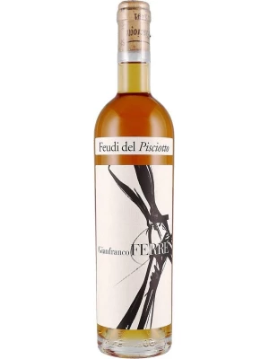 Вино Feudi del Pisciotto, Gianfranco Ferre Passito, Sicilia IGT 2014, 0.5 л