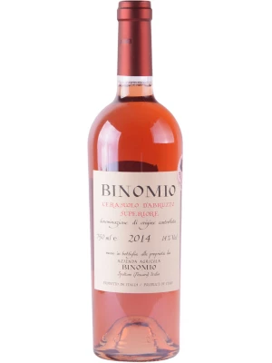 Вино Binomio, Cerasuolo d'Abruzzo Superiore DOC 2014, 0.75 л
