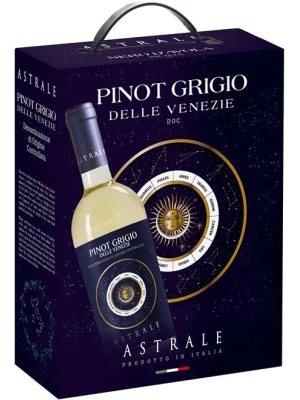 Вино Astrale Pinot Grigio delle Venezie DOC, bag-in-box 2 л
