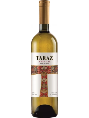 Вино Taraz White Dry 2021, 0.75 л