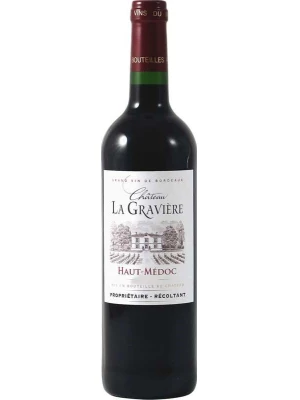 Вино Chateau La Graviere Haut-Medoc AOC 2017, 0.75 л