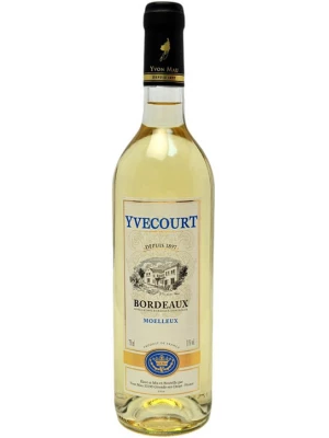 Вино Yvon Mau, Yvecourt Bordeaux AOC Moelleux 0.75 л