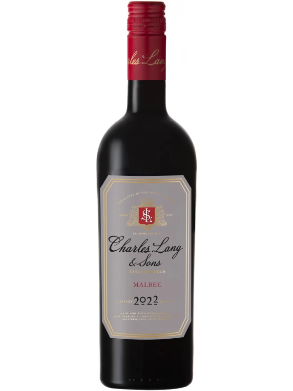 Charles S. Lang & Sons, Malbec, Western Cape WO