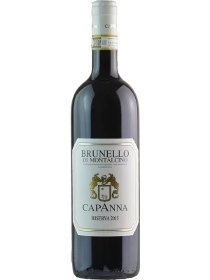 Вино Capanna, Brunello di Montalcino Riserva DOCG 2015, 0.75 л