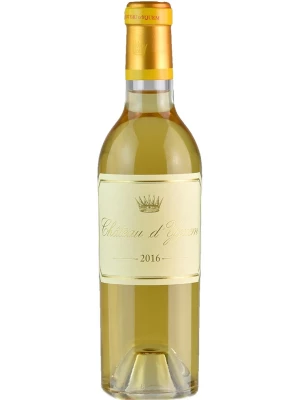 Вино Chateau d'Yquem, Sauternes AOC 1-er Grand Cru Superieur 2016, 0.375 л