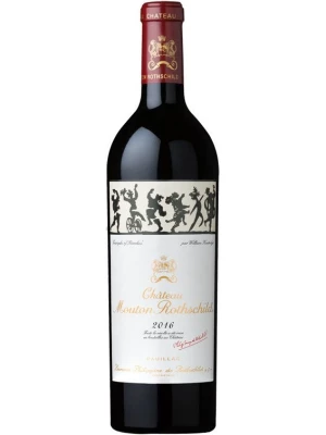Вино Chateau Mouton Rothschild, Pauillac AOC Premier Grand Cru Classe 2016, 0.75 л