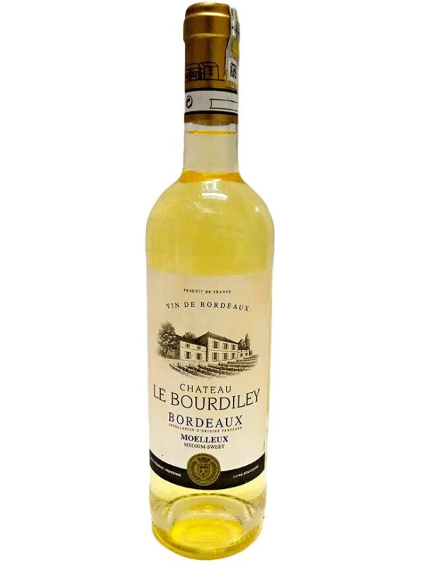 Chateau Le Bourdiley Blanc Medium-Sweet, Bordeaux AOP
