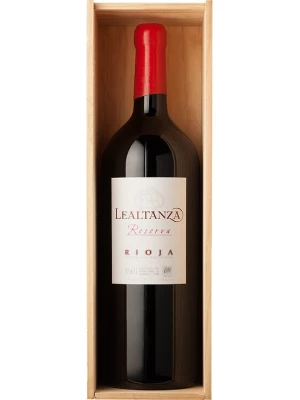 Вино Bodegas Altanza, Lealtanza Reserva, Rioja DOC, wooden box 2014, 5 л