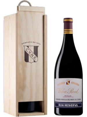 Вино Vina Real, Gran Reserva wooden box 2012, 1.5 л