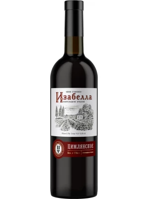 Вино Цимлянское Изабелла 0.7 л