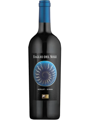 Вино Feudi del Pisciotto, Baglio del Sole Merlot-Syrah, Sicilia IGT 2018, 0.75 л