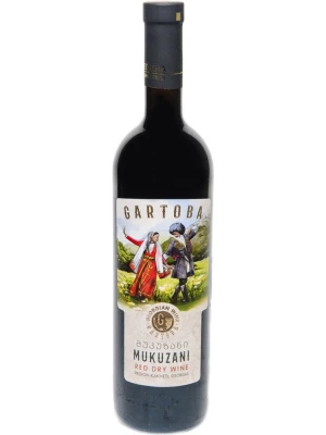 Вино Gartoba Mukuzani 2019, 0.75 л