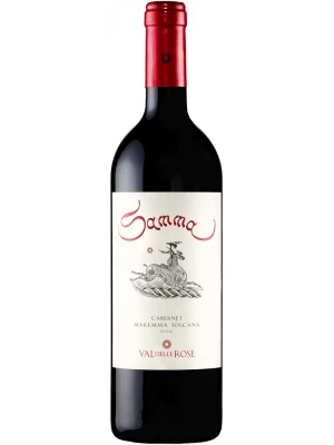 Вино Val delle Rose, Samma Cabernet, Maremma Toscana DOC 2016, 0.75 л