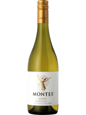 Вино Montes, Reserva Chardonnay, Curico Valley 2019, 0.75 л