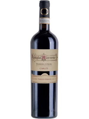 Вино Famiglia Marrone, Carlot Barbera d'Alba DOC 2018, 0.75 л