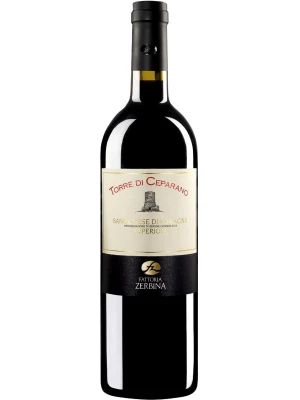 Вино Fattoria Zerbina, Sangiovese di Romagna Superiore Torre di Ceparano 2008, 0.75 л