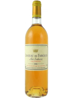 Вино Chateau de Fargues, Sauternes AOC 1998, 0.375 л