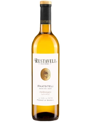Вино Rustaveli Rkatsiteli 2022, 0.75 л