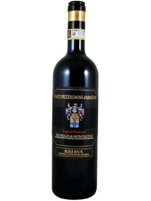 Вино Ciacci Piccolomini d'Aragona, Vigna di Pianrosso Santa Caterina d'Oro, Brunello di Montalcino DOCG Riserva 2004, 0.75 л