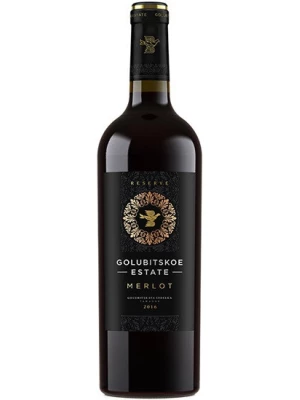 Вино Golubitskoe Estate, Merlot Reserve 2018, 0.75 л