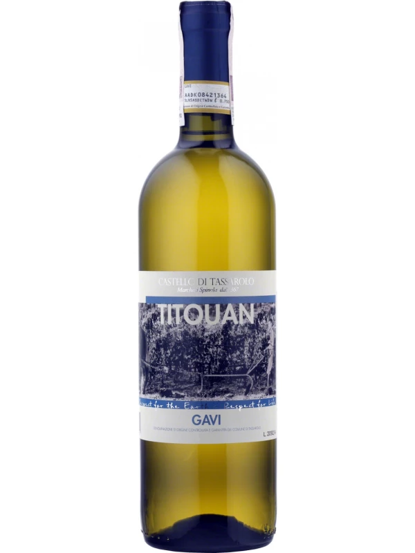 Castello di Tassarolo, Titouan Gavi DOCG Senza Solfiti Biologico