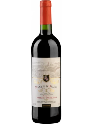 Вино Marquis d'Orlean Cabernet Sauvignon Sec, Pays d'Oc IGP 0.75 л