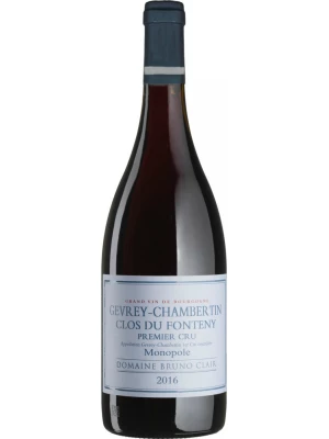 Вино Domaine Bruno Clair, Gevrey-Chambertin Premier Cru Clos du Fonteny 2016, 0.75 л