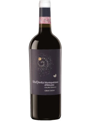 Вино Gran Sasso, Alta Quota Montepulciano d'Abruzzo, Colline Teramane DOCG 2012, 0.75 л