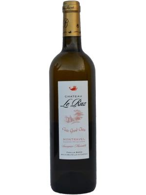 Вино Chateau Le Raz, Cuvee Grand Chene Blanc Sec, Montravel AOC 2016, 0.75 л