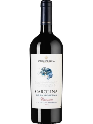 Вино Santa Carolina, Gran Reserva Carmenere, Valle del Rapel DO 2023, 0.75 л